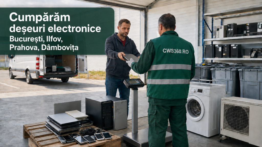 Cumpărăm deșeuri electronice — București, Ilfov, Prahova, Dâmbovița