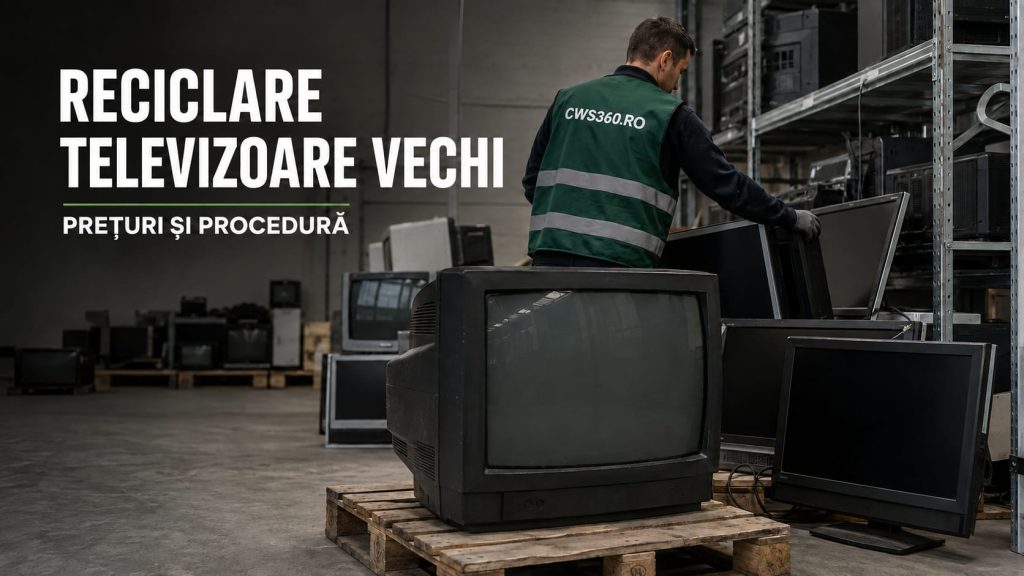 Reciclare televizoare vechi — prețuri și procedură
